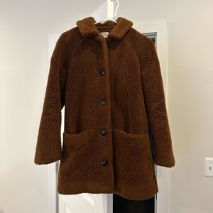 Sezane teddy coat FR34